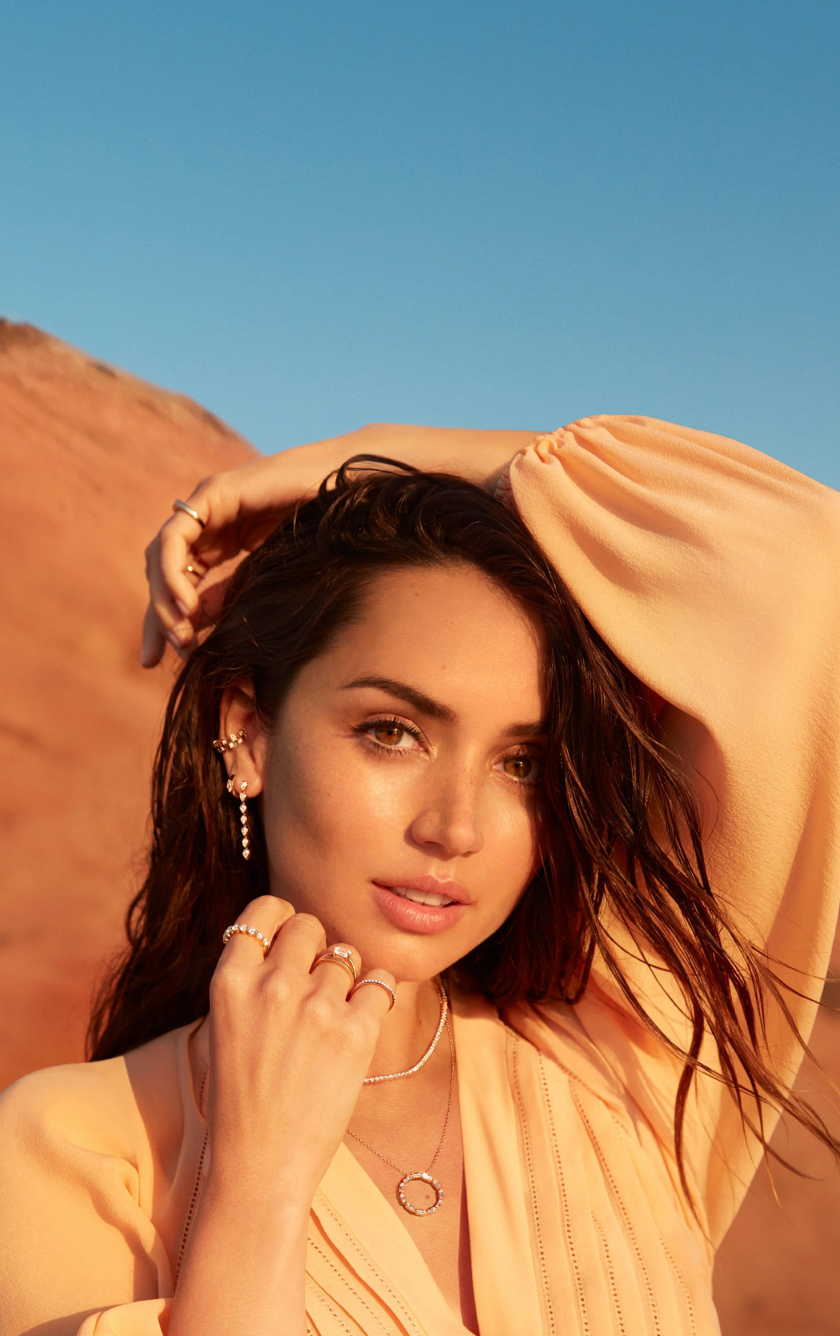 Download Ana De Armas Outdoor Photoshoot 840x1336 Wallpaper Iphone 5 Iphone 5s Iphone 5c Ipod Touch 840x1336 Hd Image Background