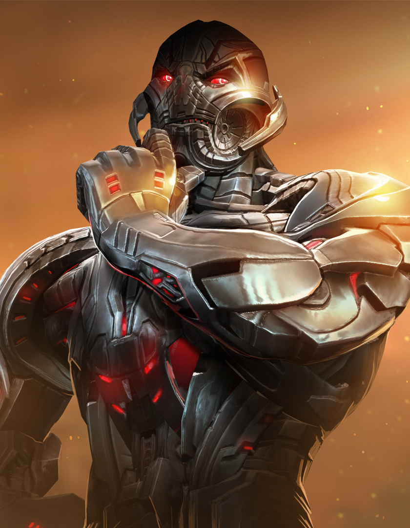 Download wallpaper 840x1336 ultron, villain, marvel: contest of champions,  mobile game, iphone 5, iphone 5s, iphone 5c, ipod touch, 840x1336 hd  background, 2771