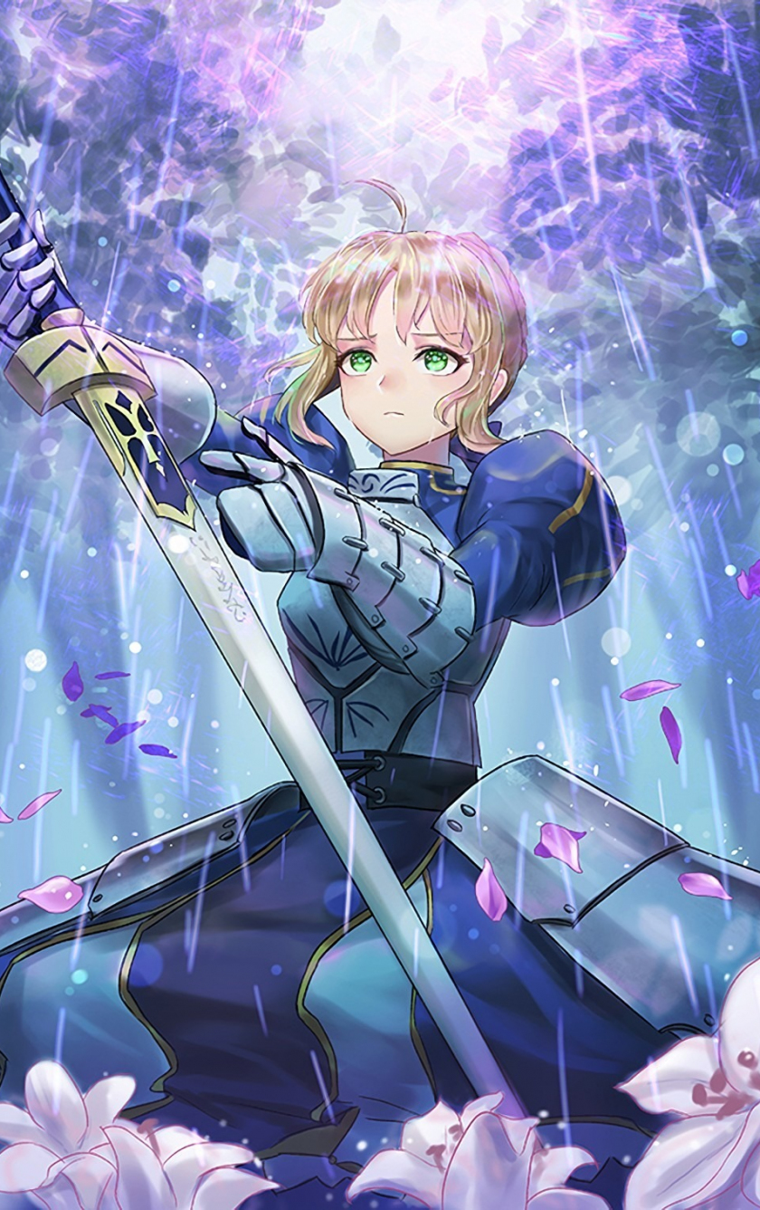 Download Blossom Anime Girl Saber Fate Grand Order 840x1336 Wallpaper Iphone 5 Iphone 5s Iphone 5c Ipod Touch 840x1336 Hd Image Background 26