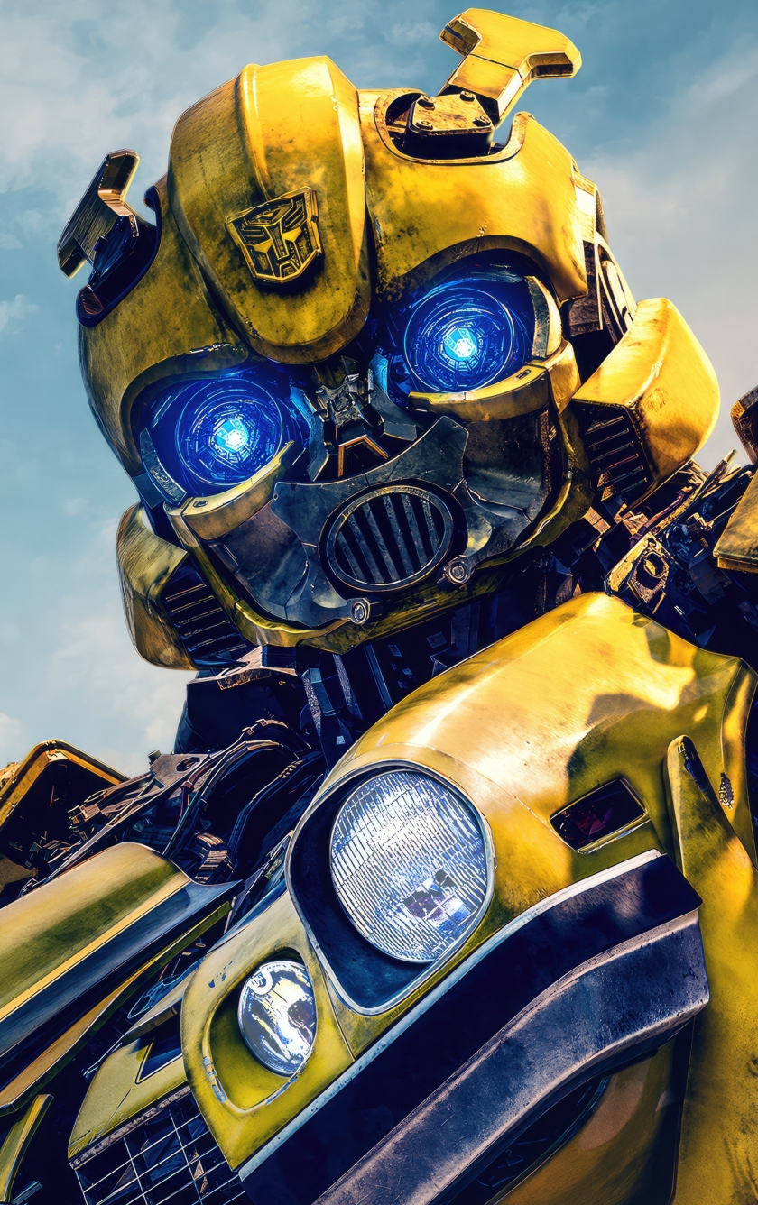 Download wallpaper 840x1336 bumblebee, transformers rise of the beasts ...