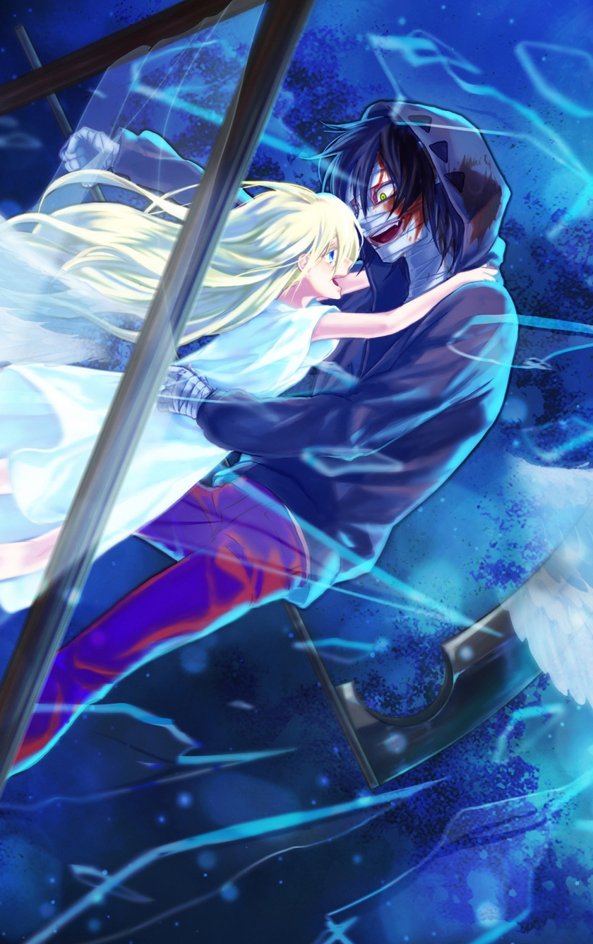 Download 840x1336 Wallpaper Anime Rachel Gardner And Zack Couple Iphone 5 Iphone 5s Iphone 5c Ipod Touch 840x1336 Hd Image Background
