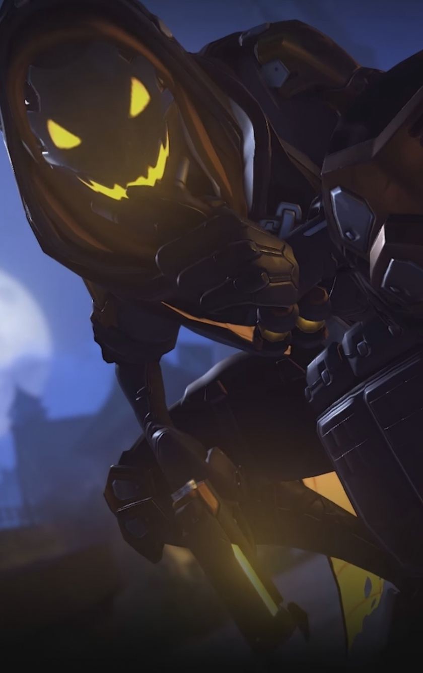 Download 840x1336 Wallpaper Ana Overwatch Halloween Mask Video Game Iphone 5 Iphone 5s Iphone 5c Ipod Touch 840x1336 Hd Image Background 5908