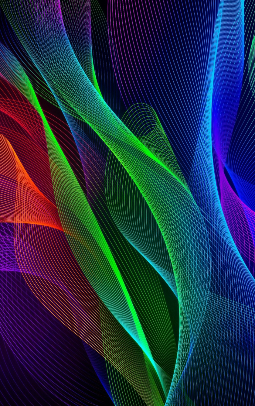 Download 840x1336 Wallpaper Waves Colorful Razer Phone Stock Iphone 5 Iphone 5s Iphone 5c Ipod Touch 840x1336 Hd Image Background 5565
