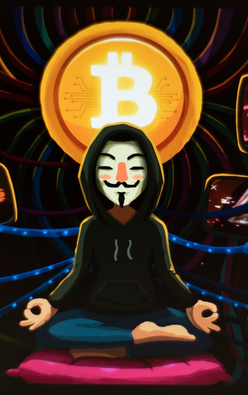 meditaiton art anonymous bitcoin