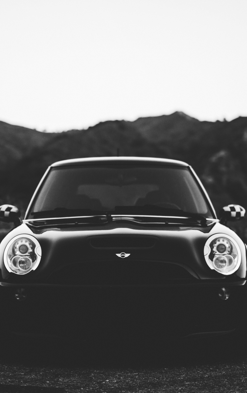 Download Monochrome Mini Cooper S R56 Car 840x1336 Wallpaper Iphone 5 Iphone 5s Iphone 5c Ipod Touch 840x1336 Hd Image Background 4477