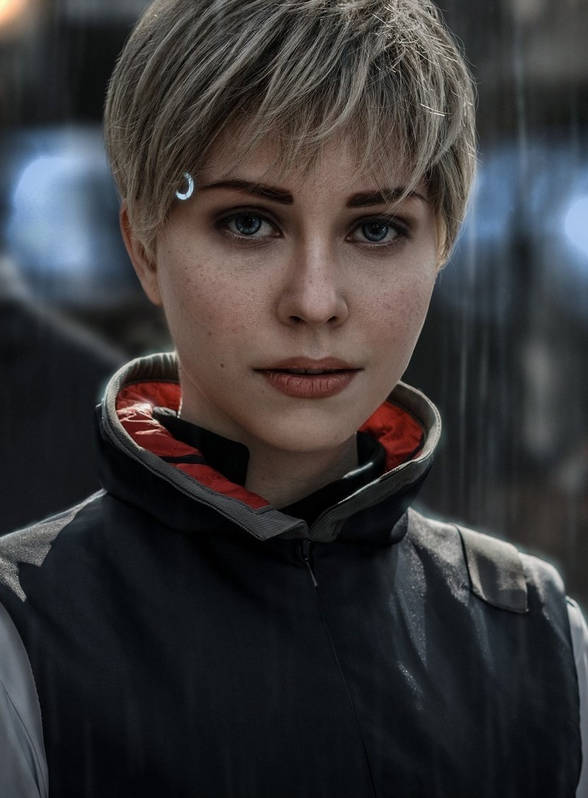 Download wallpaper 840x1336 cosplay, detroit: become human, kara, girl model,  iphone 5, iphone 5s, iphone 5c, ipod touch, 840x1336 hd background, 8840