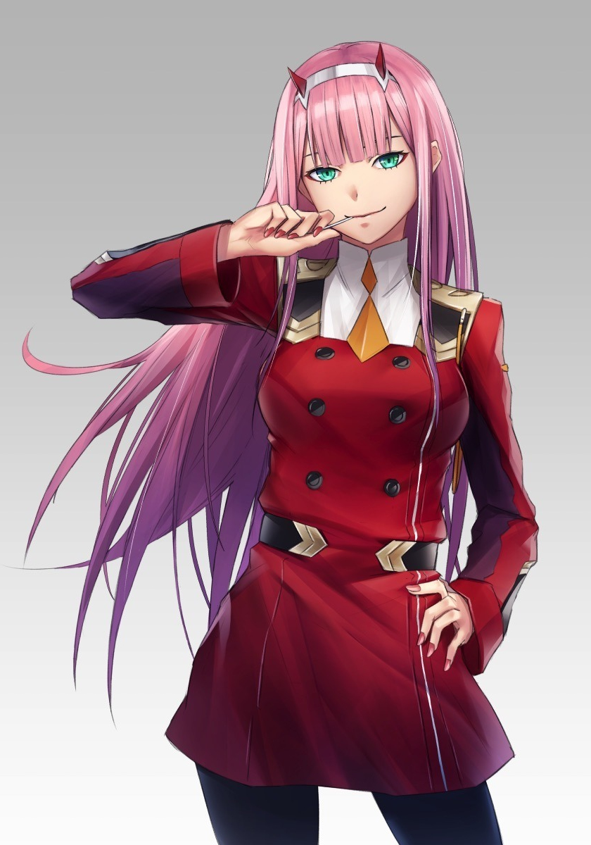 Download 840x1336 Wallpaper Zero Two Cute Anime Girl Red Uniform Iphone 5 Iphone 5s Iphone 5c Ipod Touch 840x1336 Hd Image Background 3545