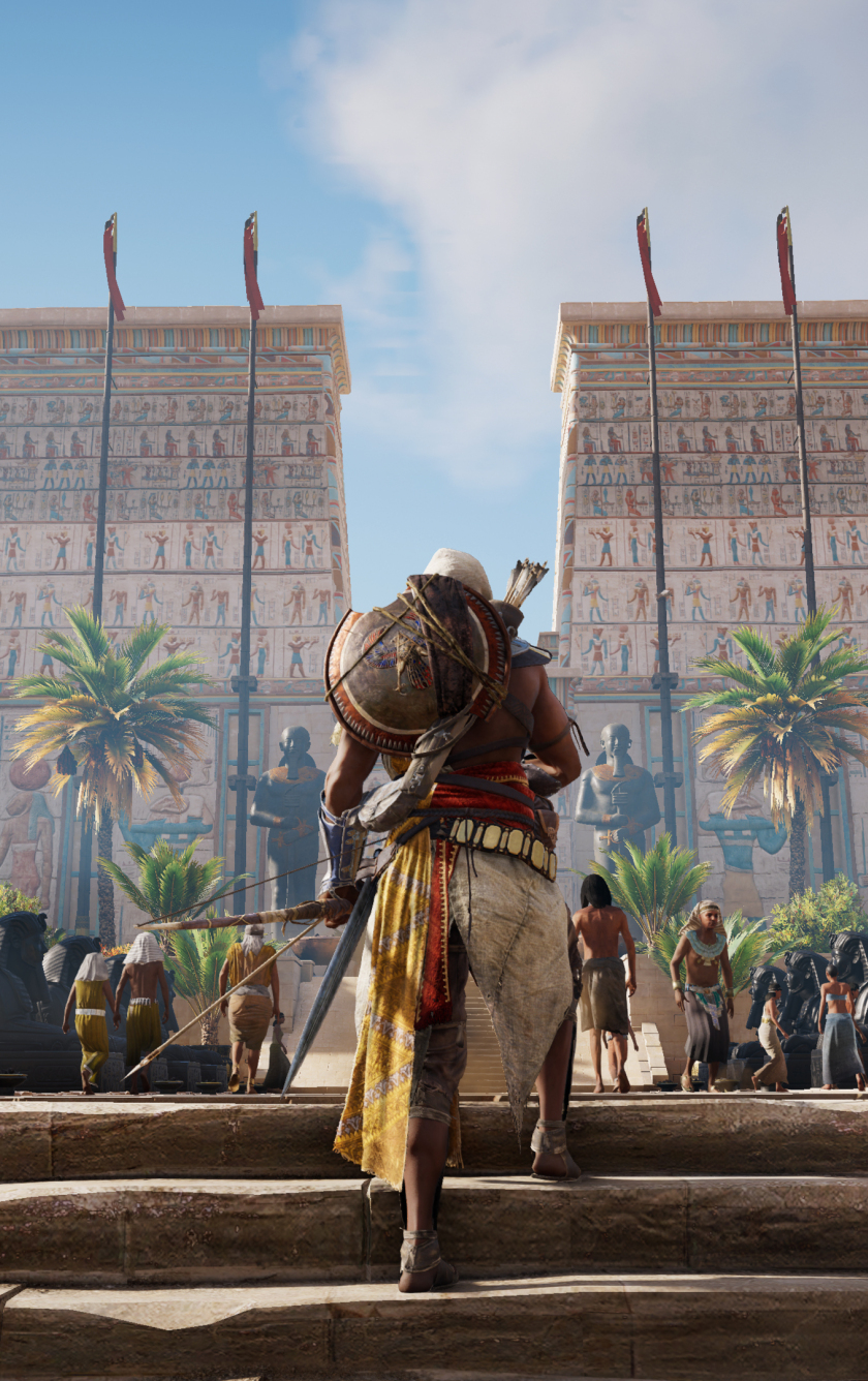Horus In Assassins Creed Origins 4K Ultra HD Mobile Wallpaper