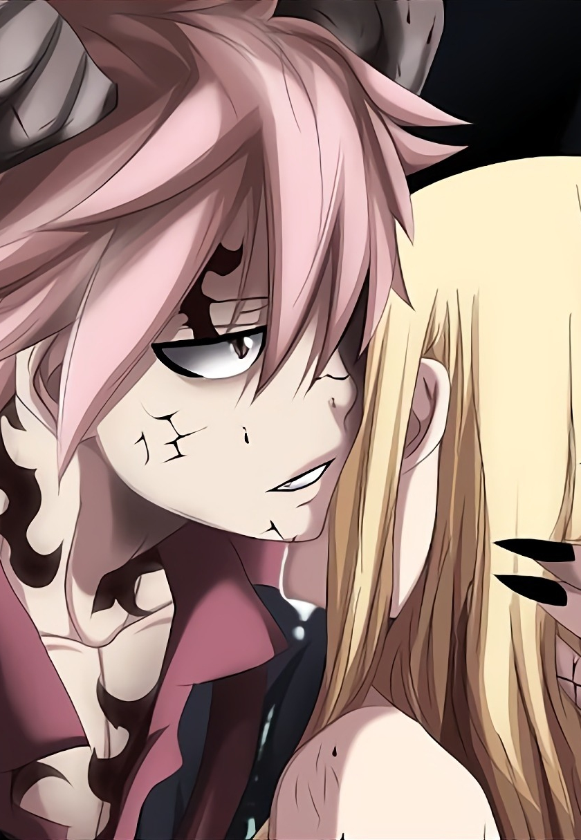 natsu and lucy wallpaper iphone