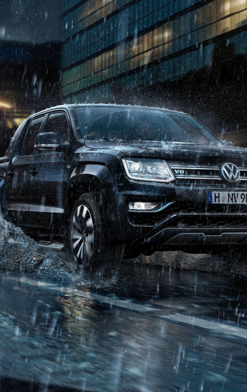 Download Rain On Road Volkswagen Amarok 840x1336 Wallpaper Iphone 5 Iphone 5s Iphone 5c Ipod Touch 840x1336 Hd Image Background 21142