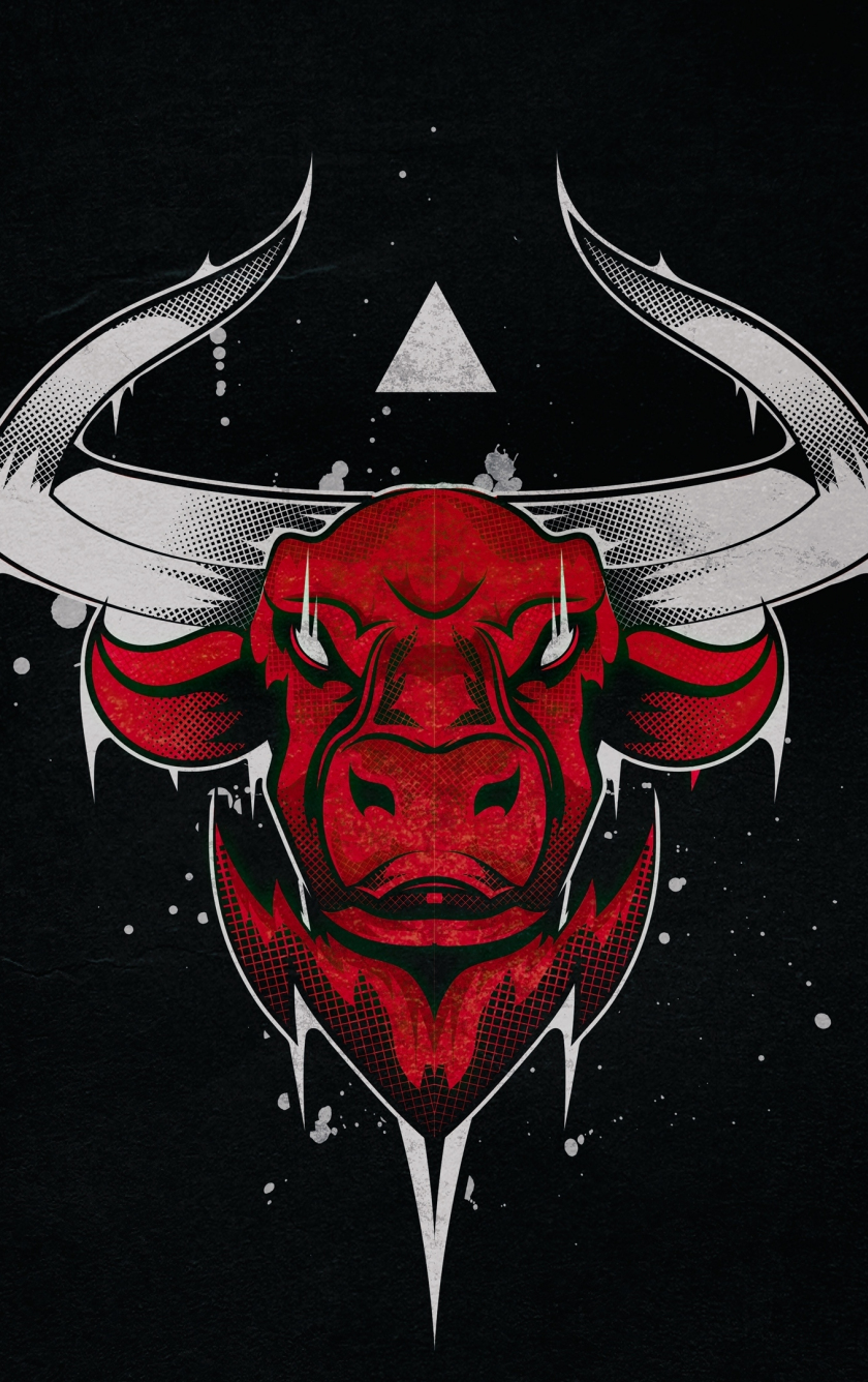 Download wallpaper 840x1336 red bull