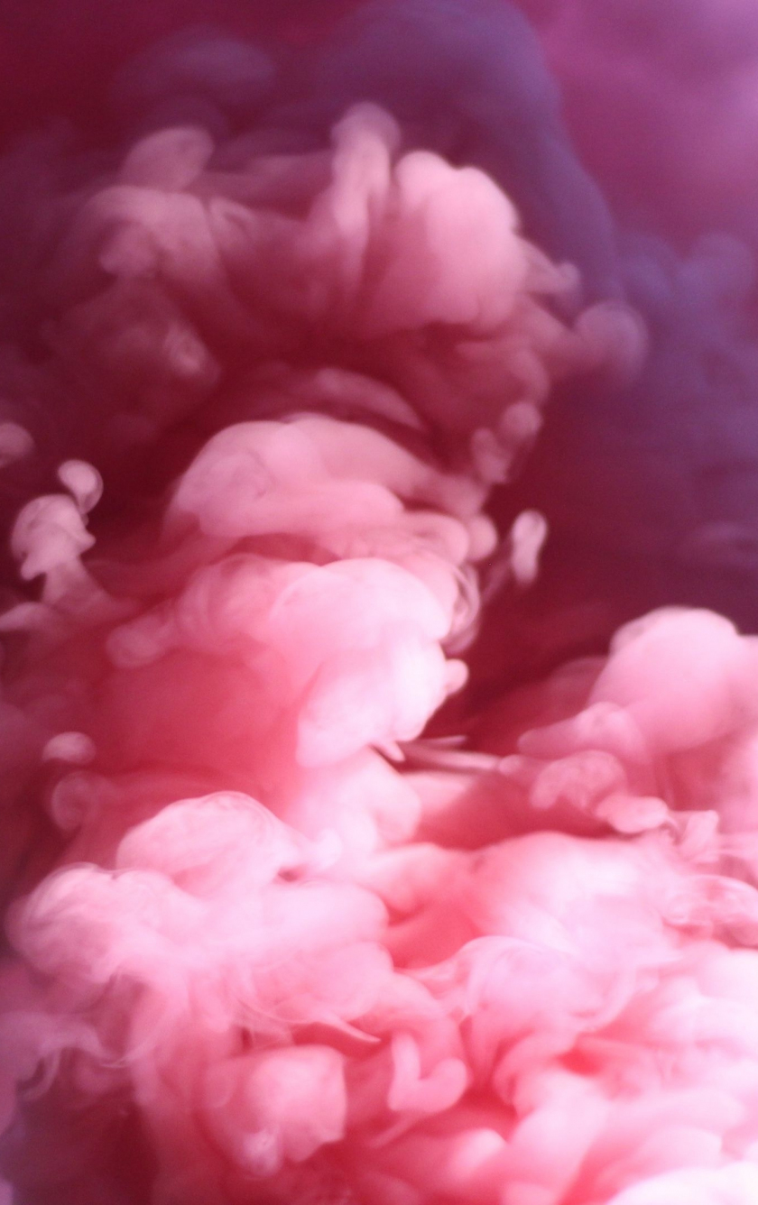 Download wallpaper 840x1336 smoke, pink, close up, iphone 5, iphone 5s ...
