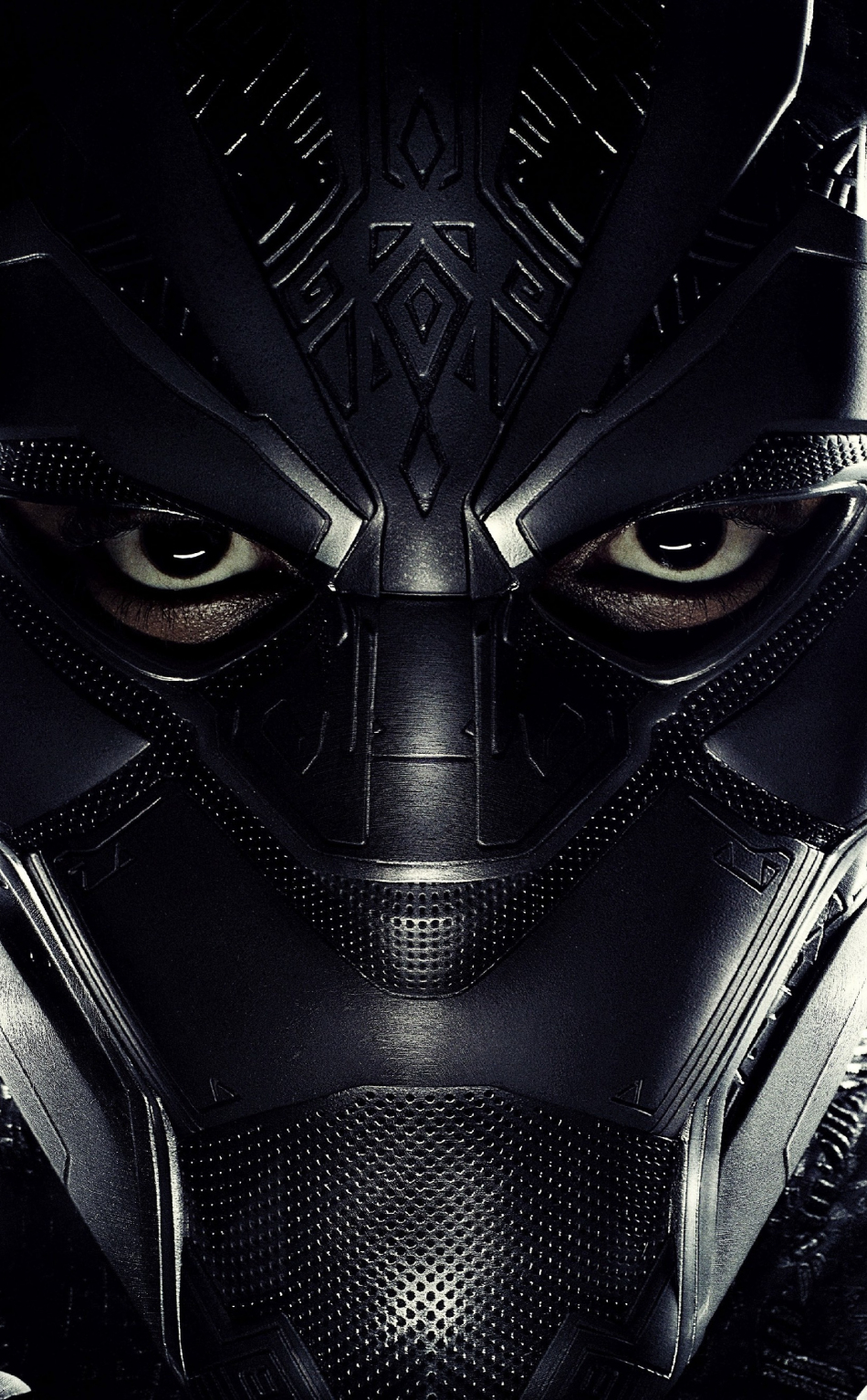 Downaload Black Panther Superheros Face Movie 2018 Wallpaper