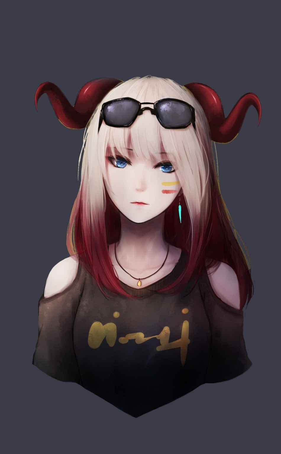 Female with horns anime character sketch, Anime Devil Demon Girl, little  devil, white, black Hair, manga png | Klipartz