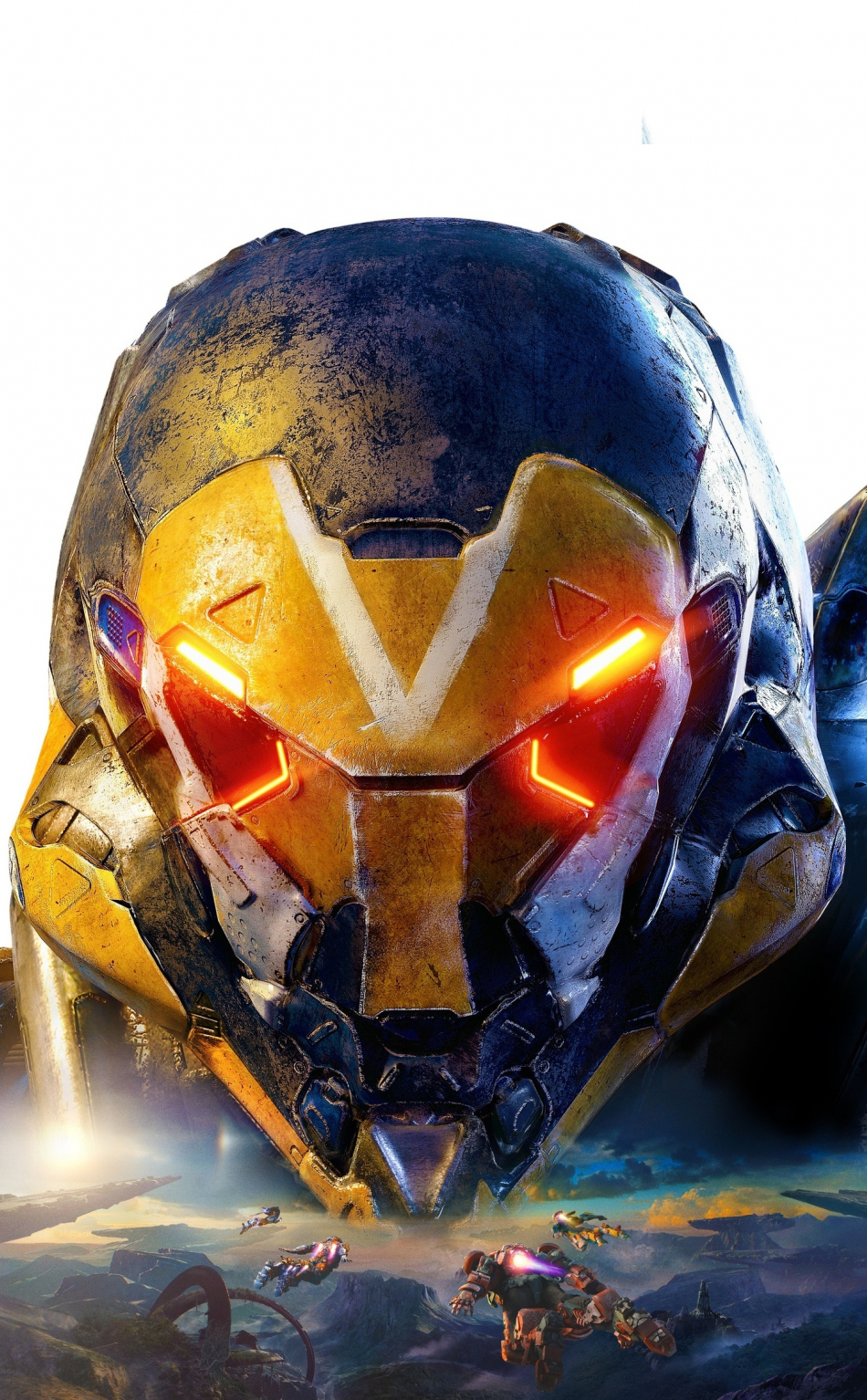 Download wallpaper 950x1534 armour suit, anthem, video game, 2018 ...