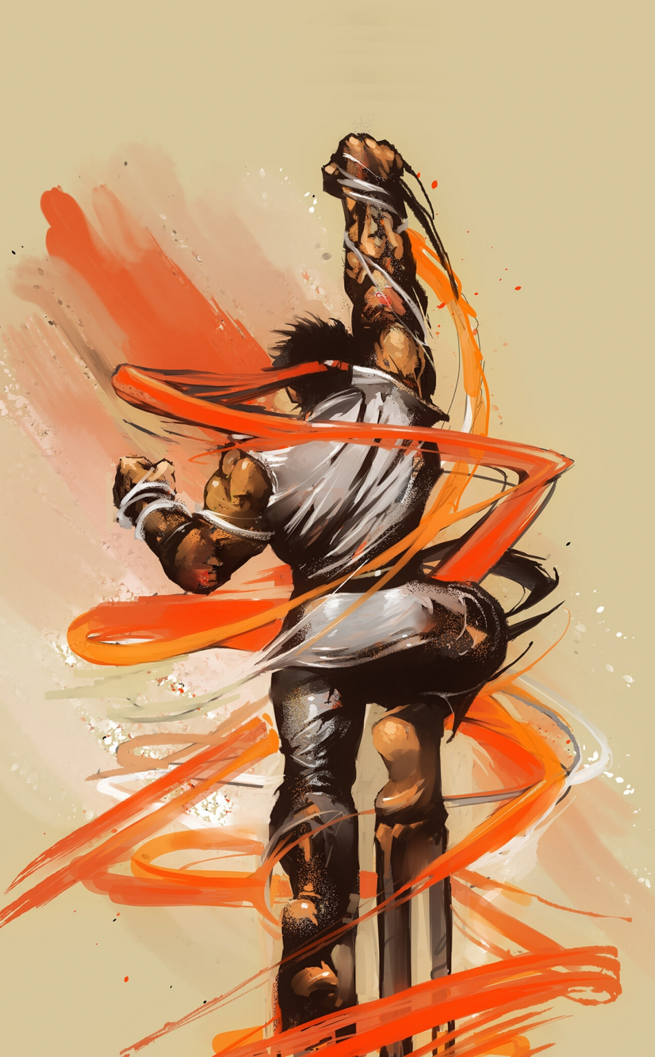 Download Wallpaper 950x1534 Ryu Street Fighter Video Game Art Iphone 950x1534 Hd Background