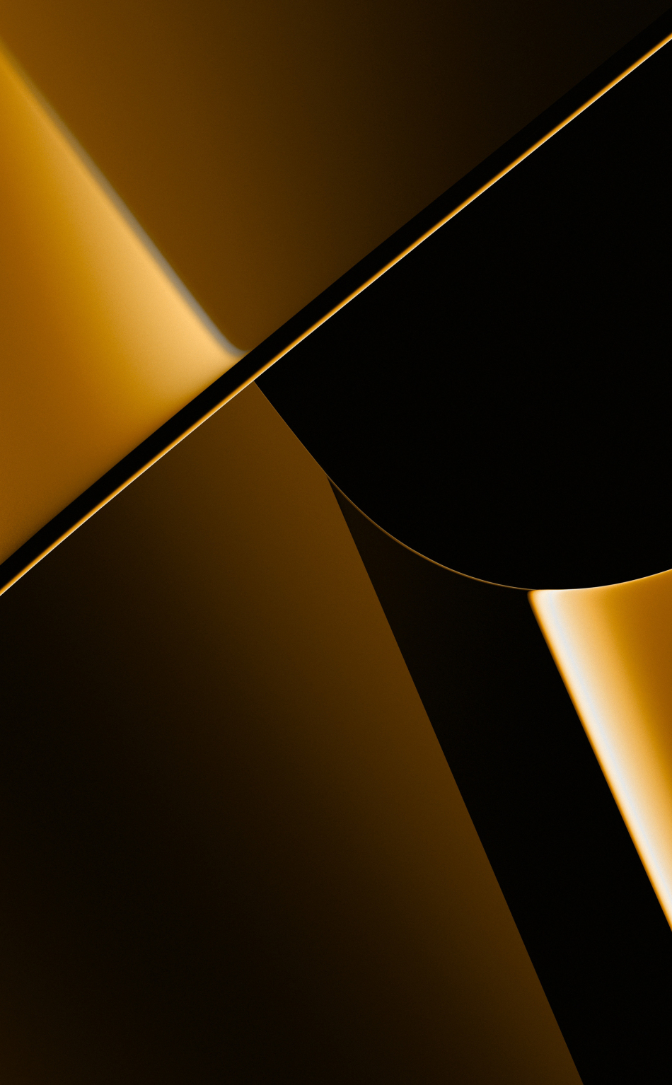 Golden surface, abstract, shapes, 950x1534 wallpaper