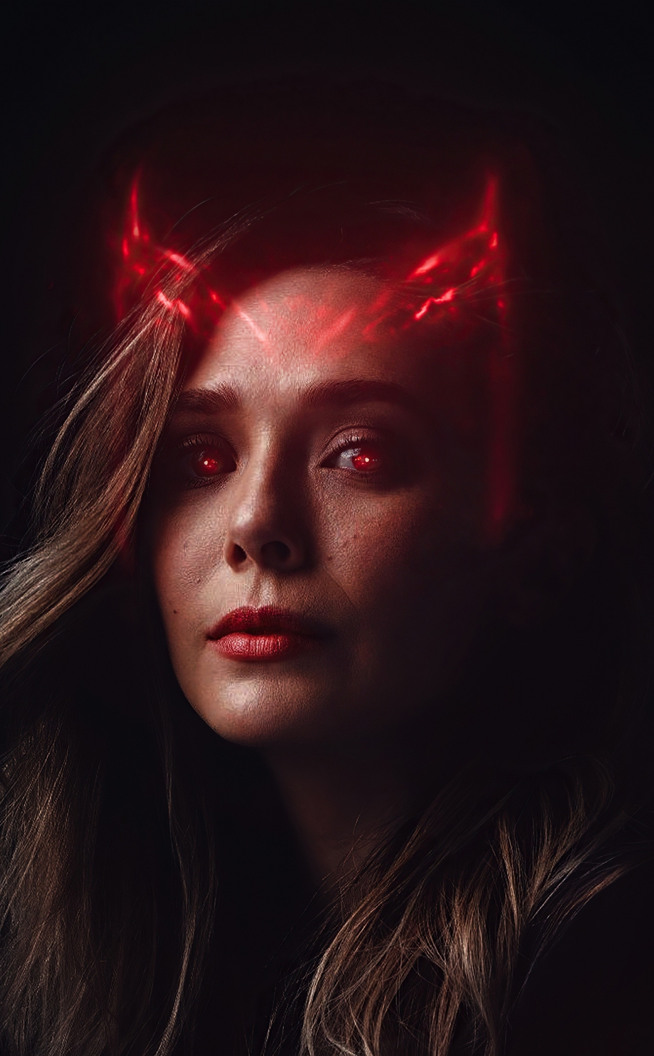 Scarlet Witch Neon Cave iPhone Wallpapers Free Download