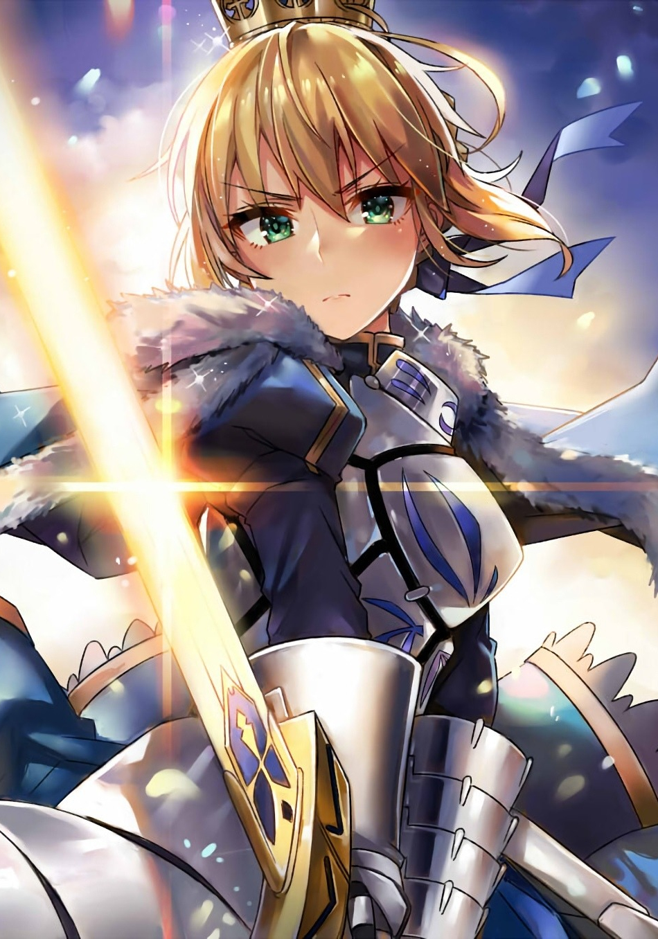 Download Artoria Pendragon Fate Grand Order Saber Fate 950x1534 Wallpaper Iphone 950x1534 Hd Image Background 3674