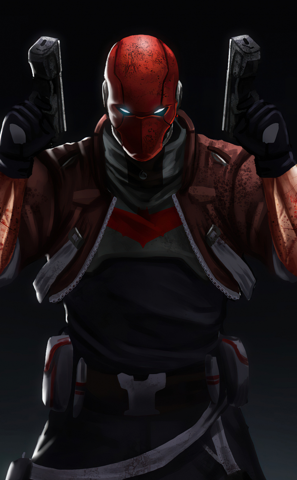 Download wallpaper 950x1534 red hood, dc comic hero, 2022, fan artwork ...