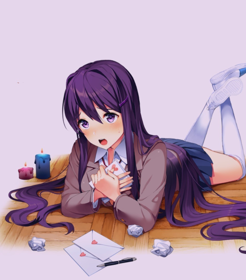 Yuri cute anime Doki Doki Literature Club