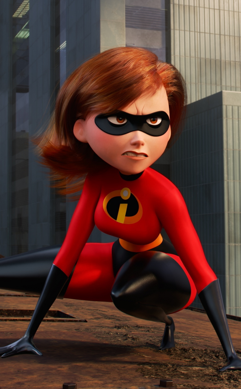 Download 950x1534 wallpaper elastigirl, the incredibles 2 