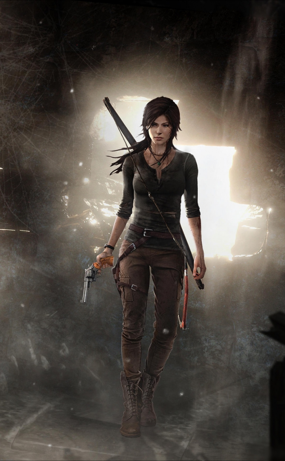 Lara Croft IPhone Wallpaper