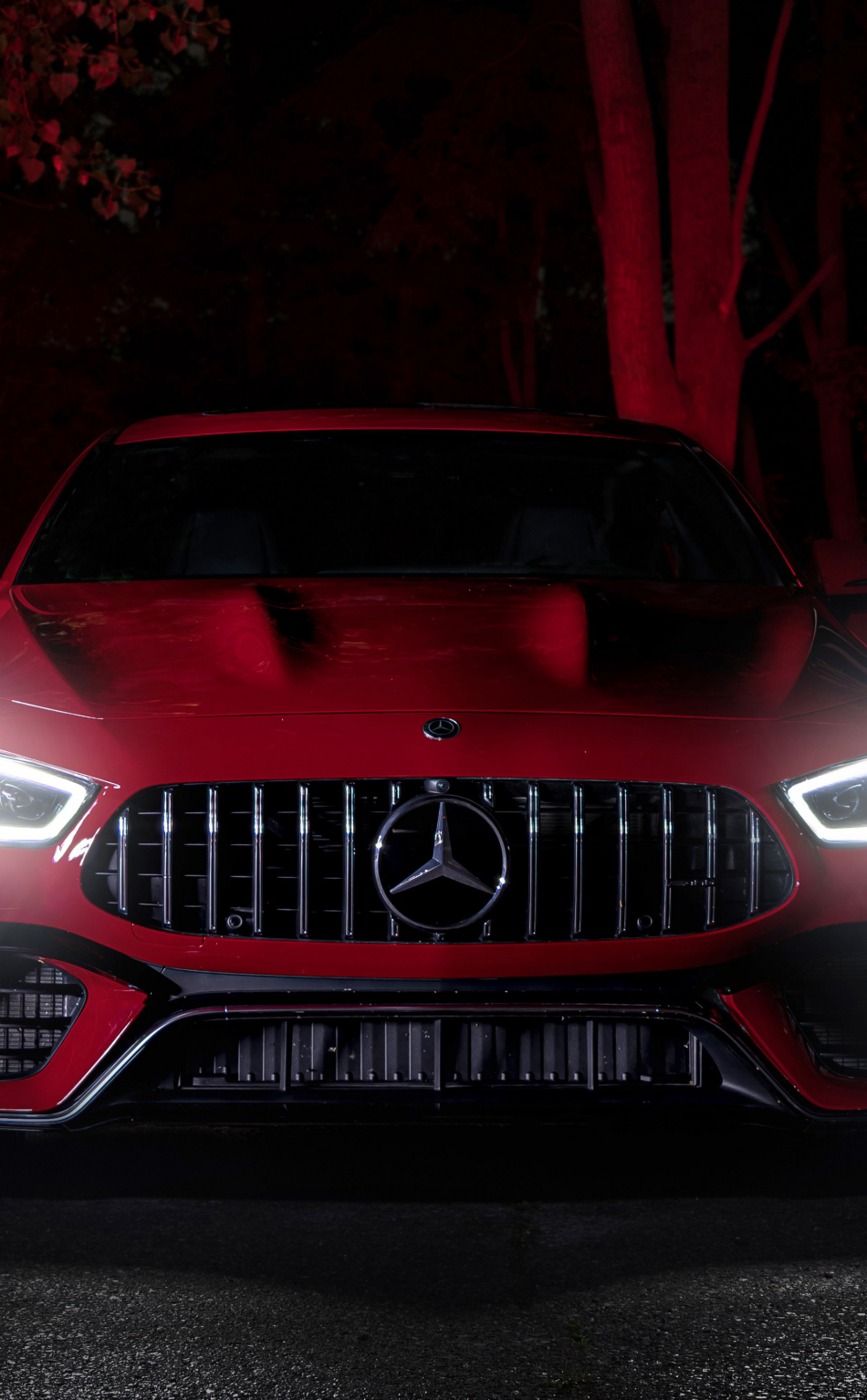 Download wallpaper 950x1534 2019 mercedes-amg gt 63 s 4matic, red, front,  iphone, 950x1534 hd background, 22434