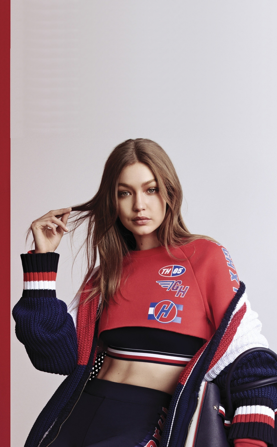 Gigi Hadid Tommy Hilfiger Campaign Wallpaper,HD Celebrities Wallpapers,4k  Wallpapers,Images,Backgrounds,Photos and Pictures