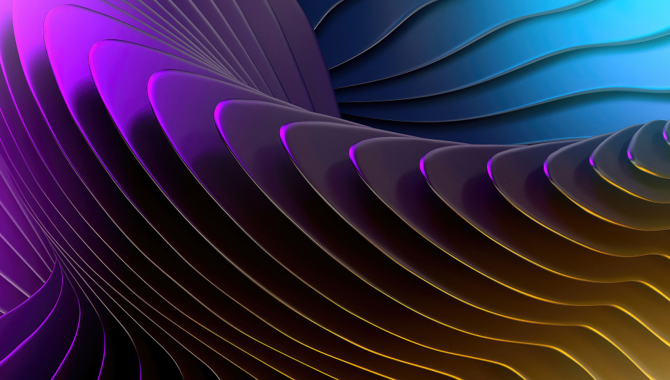 Layers like patterns, abstract, 960x544 wallpaper