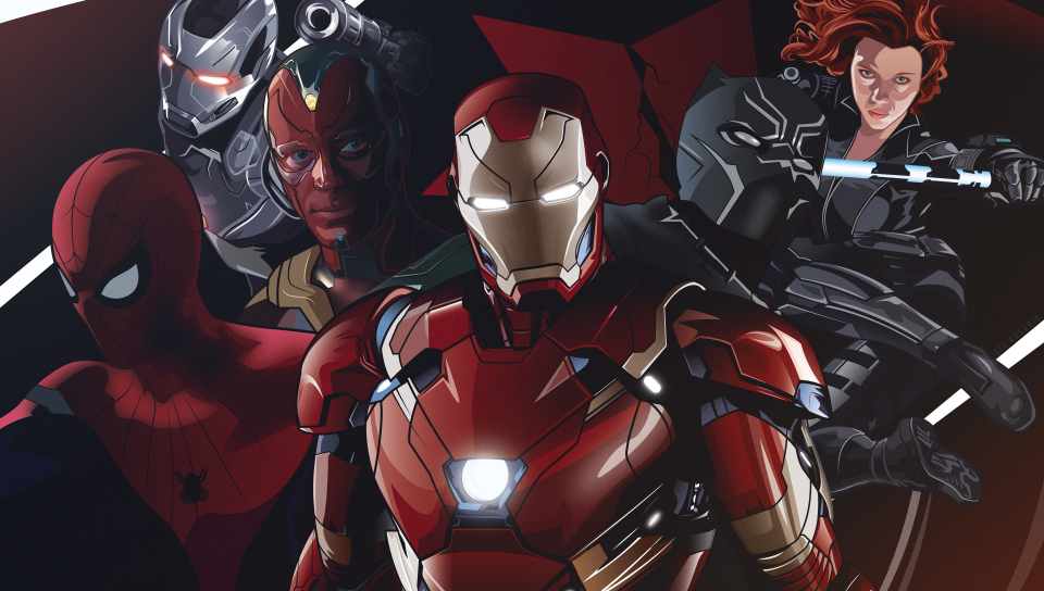 Download 960x544 Wallpaper Avengers, Marvel Superheroes 