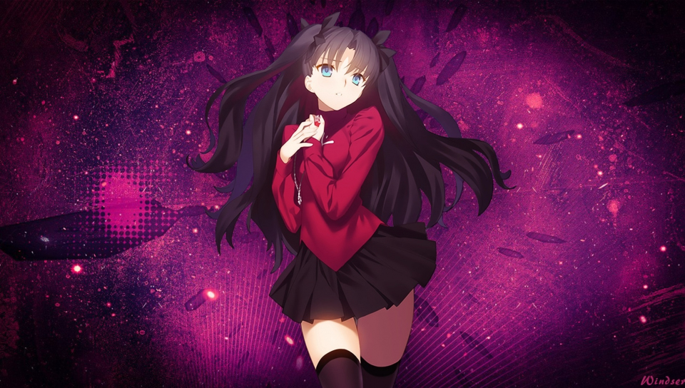Download Rin Tohsaka Anime Girl Fate 960x544 Wallpaper Playstation Ps Vita 960x544 Hd Image Background 5376
