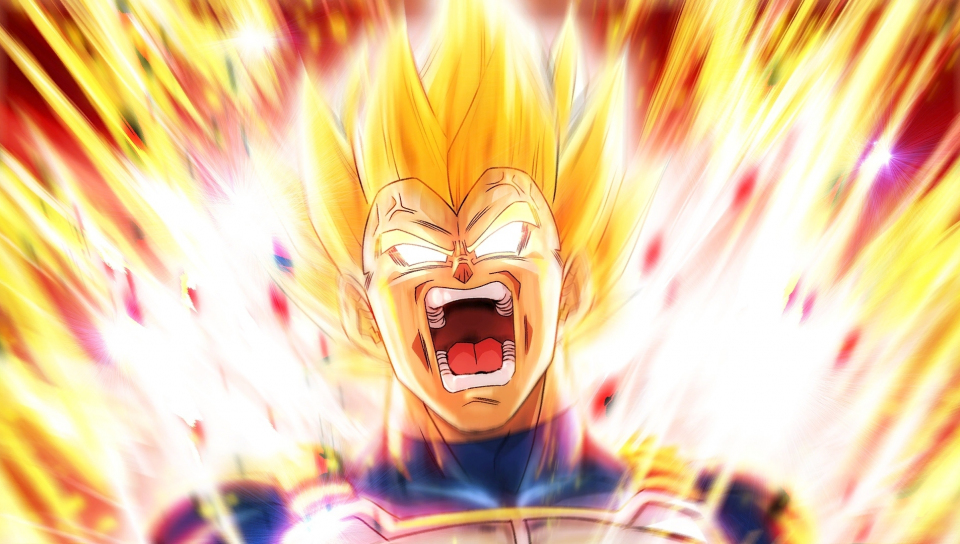 Dragon Ball Z, angry Vegeta, anime, 960x544 wallpaper