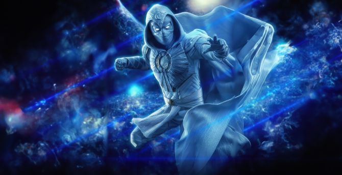 Moon Knight, superhero of night, Egypt's god power wallpaper