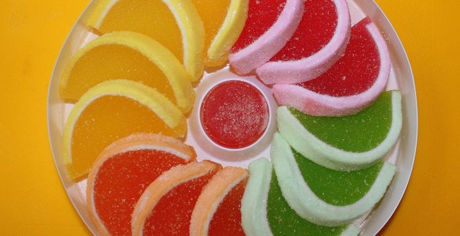 Hình nền kẹo kẹo dẻo đầy màu sắc