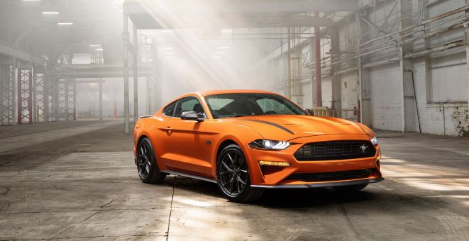 Desktop Wallpaper Ford Mustang Ecoboost High Performance Package 2020 5k Hd Image Picture Background 037788