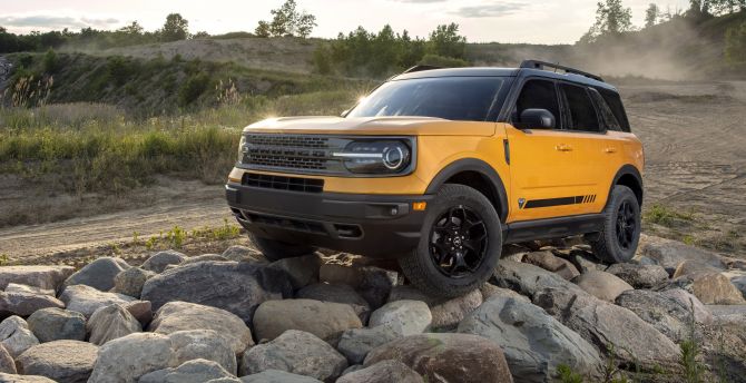 2021 Ford Bronco Sport, First Edition, SUV wallpaper
