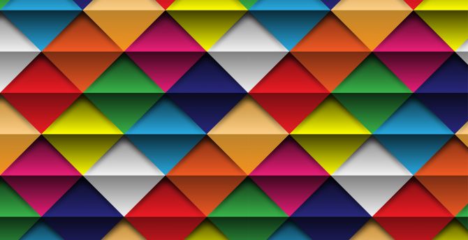 Coloruful, squares, geometry, abstract wallpaper