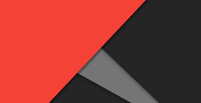 Material design, simple, abstract, dark orange wallpaper