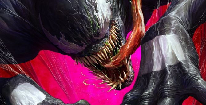 Villain, parasite, Venom 2, fan art wallpaper