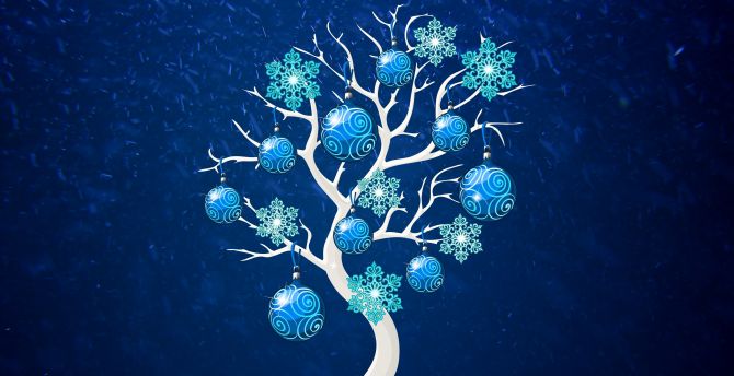Christmas, decoration tree, 2019 wallpaper