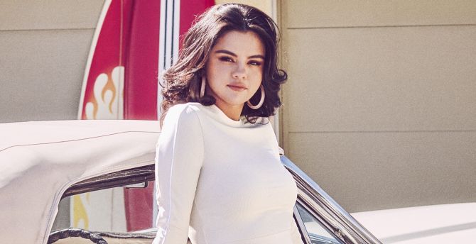 Selena Gomez, 2019, puma photoshoot wallpaper