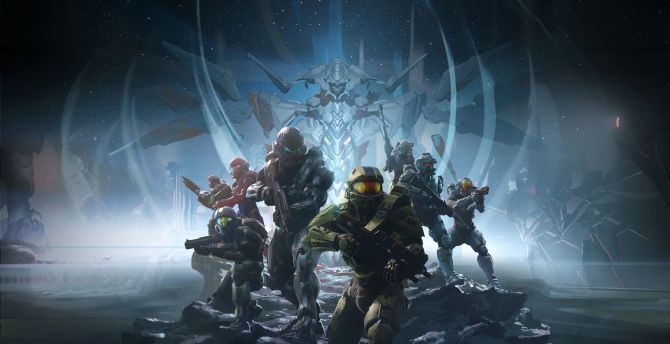 Halo 5: Guardians, video game, soldier wallpaper