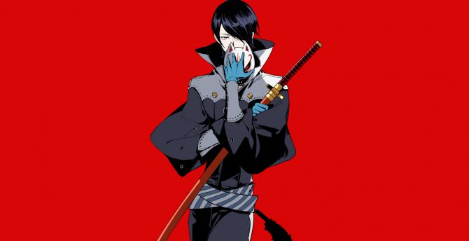 Yusuke Kitagawa, Megami Tensei, video game, Persona 5 wallpaper