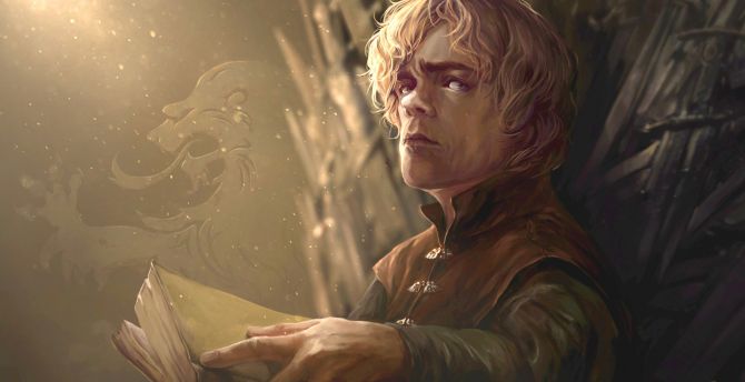 Tyrion, Game of thrones, tv series, artwork wallpaper