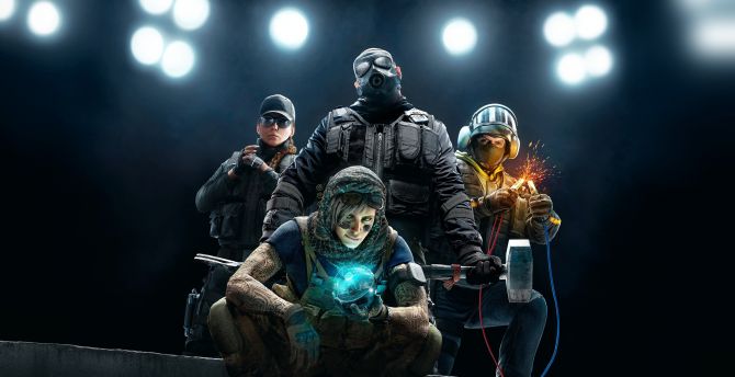 Soldier, Team, Tom Clancy's Rainbow Six Siege, game wallpaper