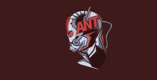 Ant-Man, superhero, headshot, art wallpaper