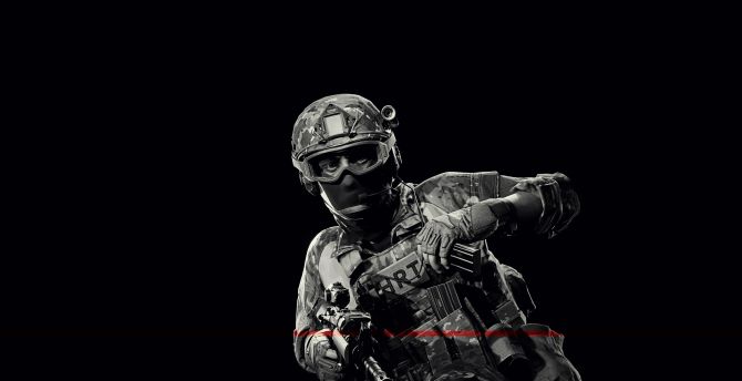 Soldier, Ready or Not, game wallpaper