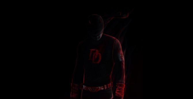 Daredevil, keyart, superhero, dark wallpaper