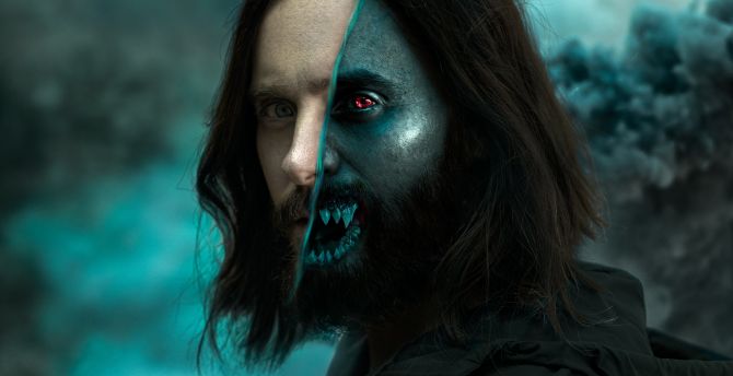 Official poster, Morbius, marvel movie, 2022 wallpaper